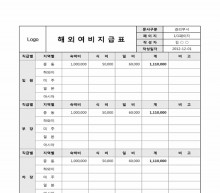 해외여비지급표 썸네일 이미지